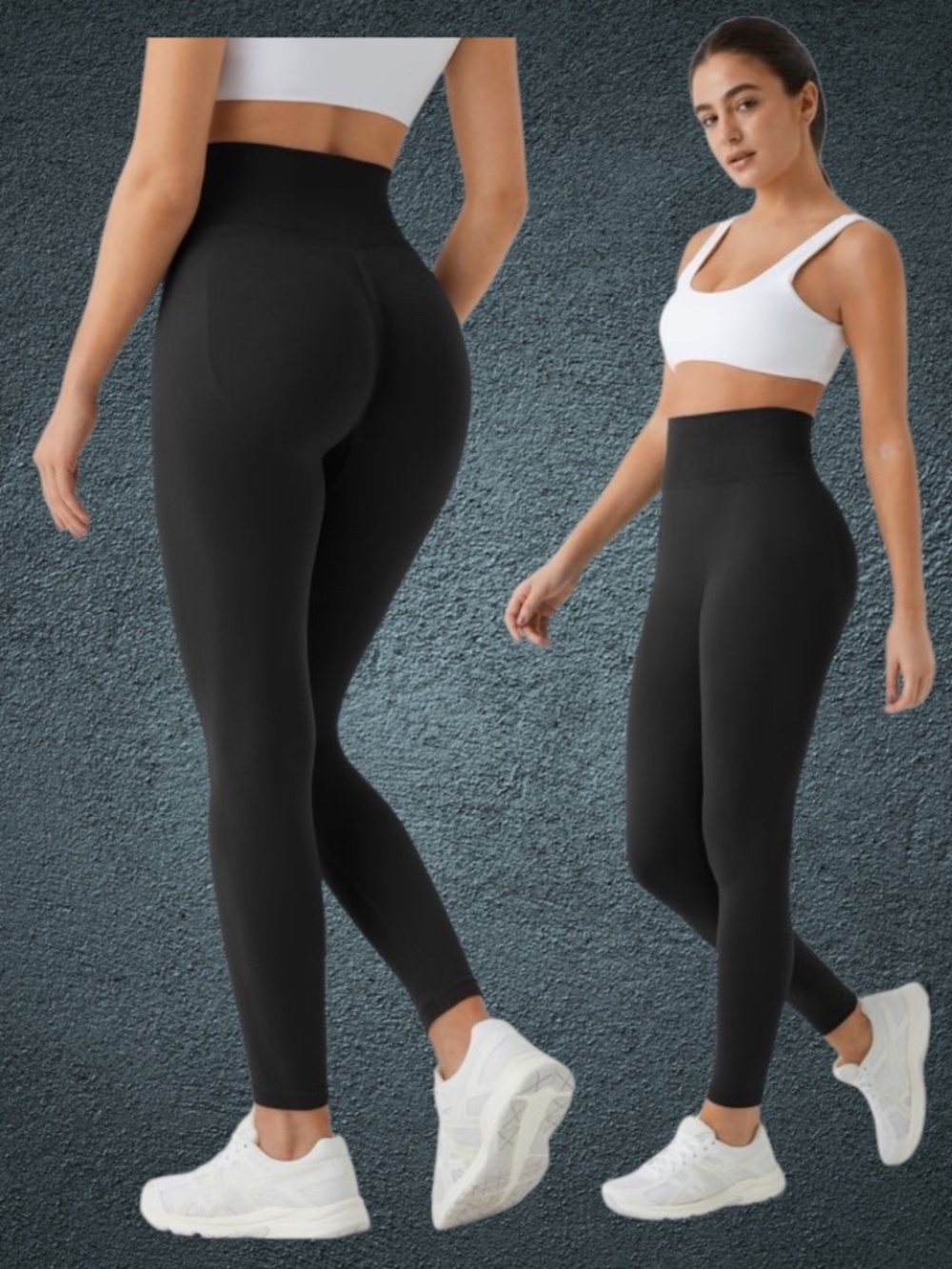HALARA One Form Seamless Flow High Waisted Leggings S Black 4 Way Stretch NWT